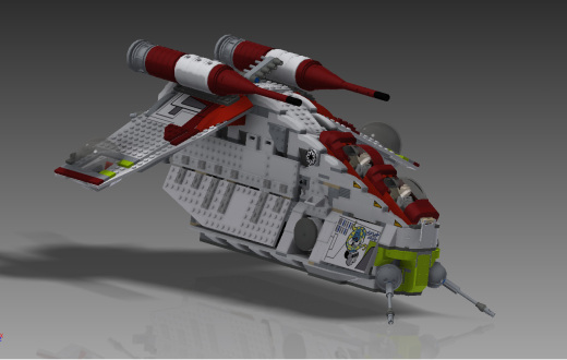 乐高星球大战共和国攻击武装直升机缩略图